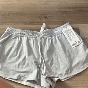 Lululemon Athletica Light Gray Athletic Shorts